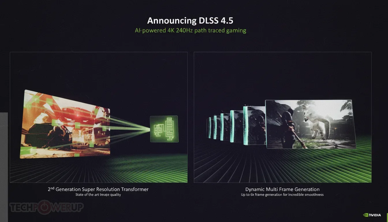 NVIDIA DLSS 4.5 Explained: 6X Frame Generation, Image Quality Leap, and What Gamers Need to Know