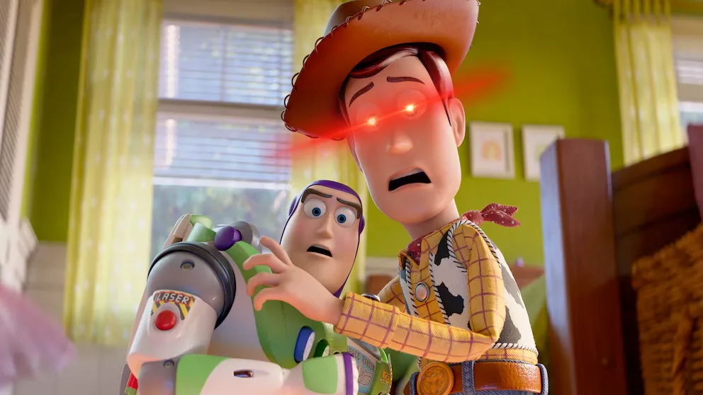 woody toy story 5 laser eyes