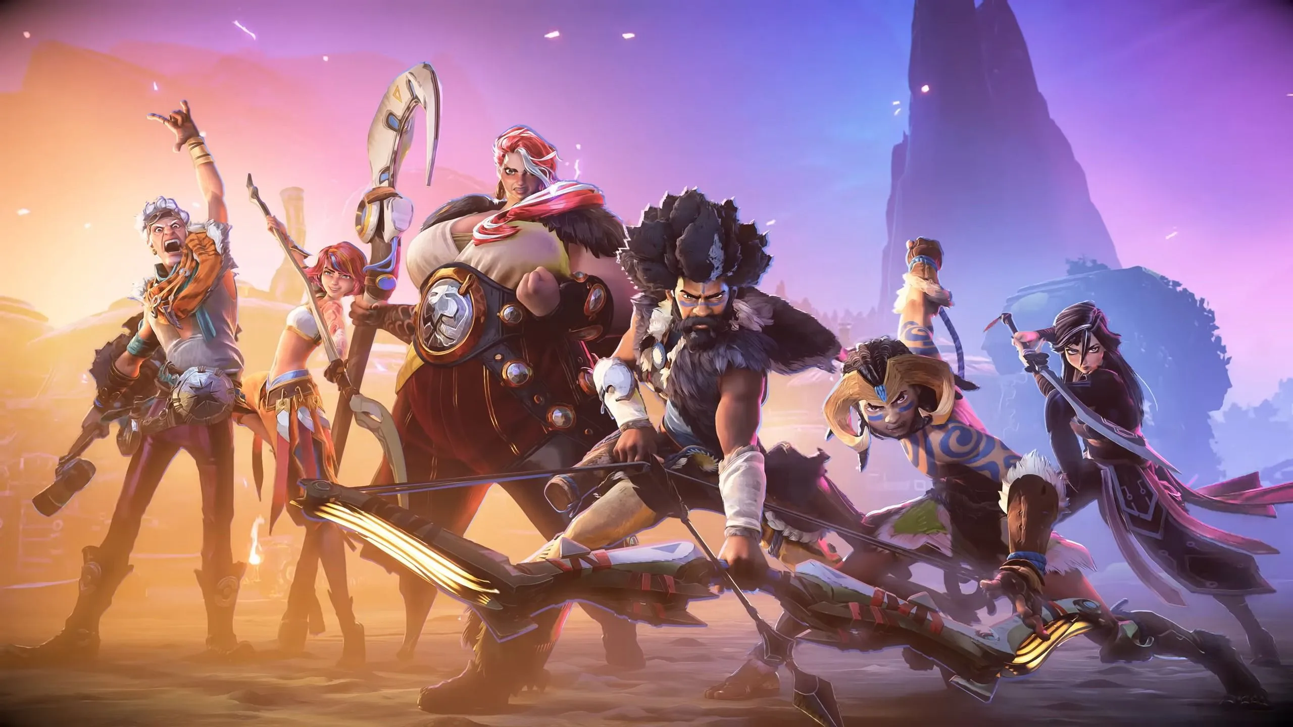 Horizon Hunters Gathering: A diverse team of hunters ready for action.