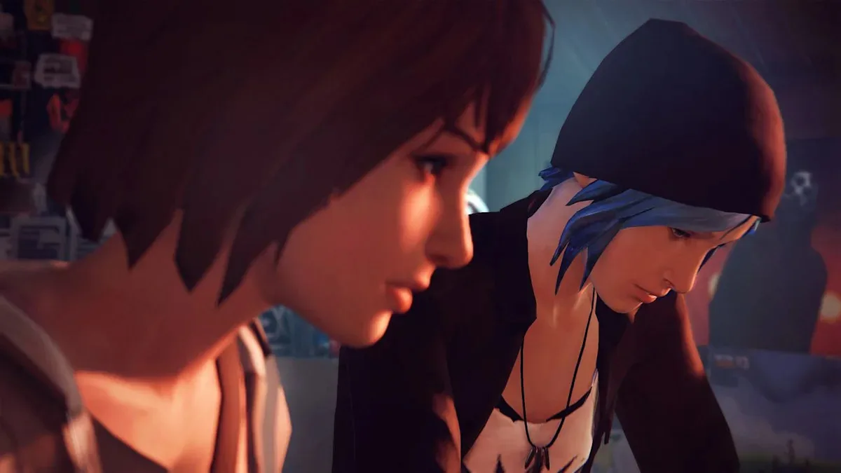 Max and Chloe from Life is Strange. The TV series will adapt their story.