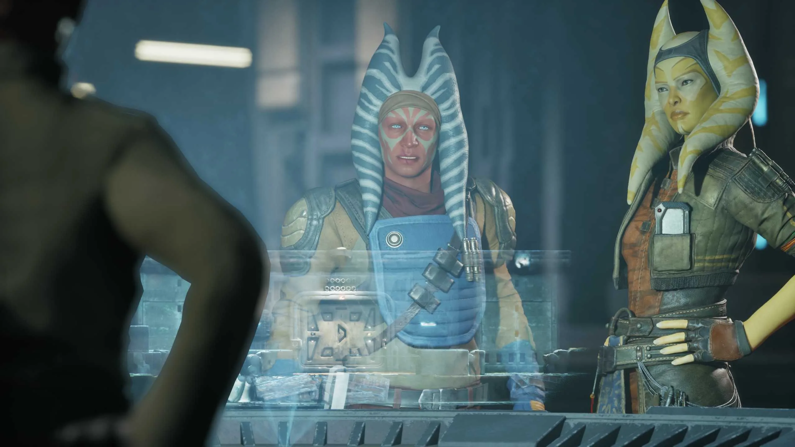 Hawks at the holotable in Star Wars Zero Company