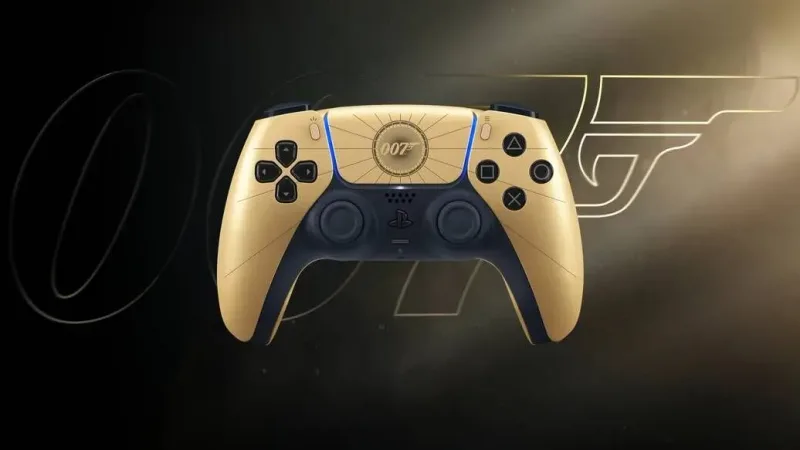 Sony's 007 First Light Limited Edition DualSense: A Golden Tribute to James Bond
