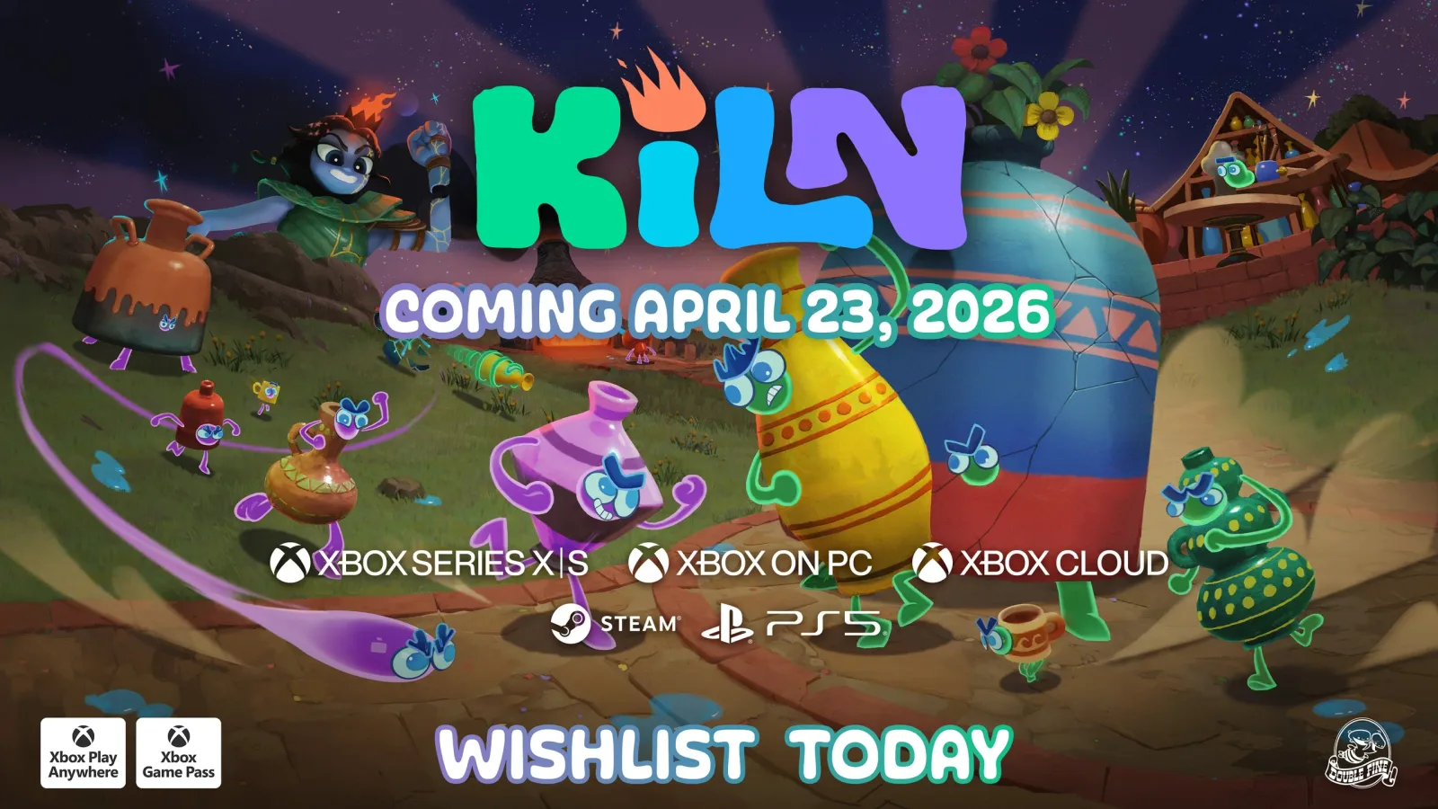 Kiln Release Date Announced: Double Fine's Pottery Party Brawler Launches on Game Pass This April