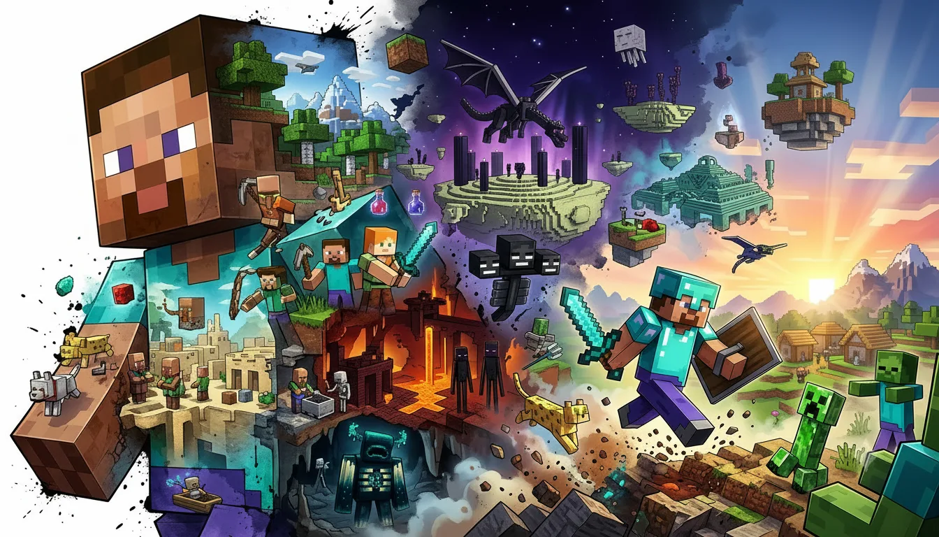 Minecraft Beat Minecraft: How 2 Billion Simulated Years Let the Game Finish Itself