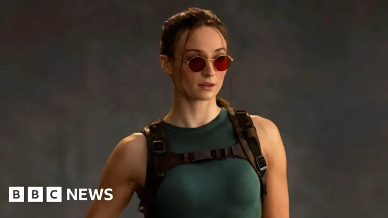 Sophie Turner Embraces the Icon: First Look at the New Lara Croft for Prime Video's Tomb Raider Series