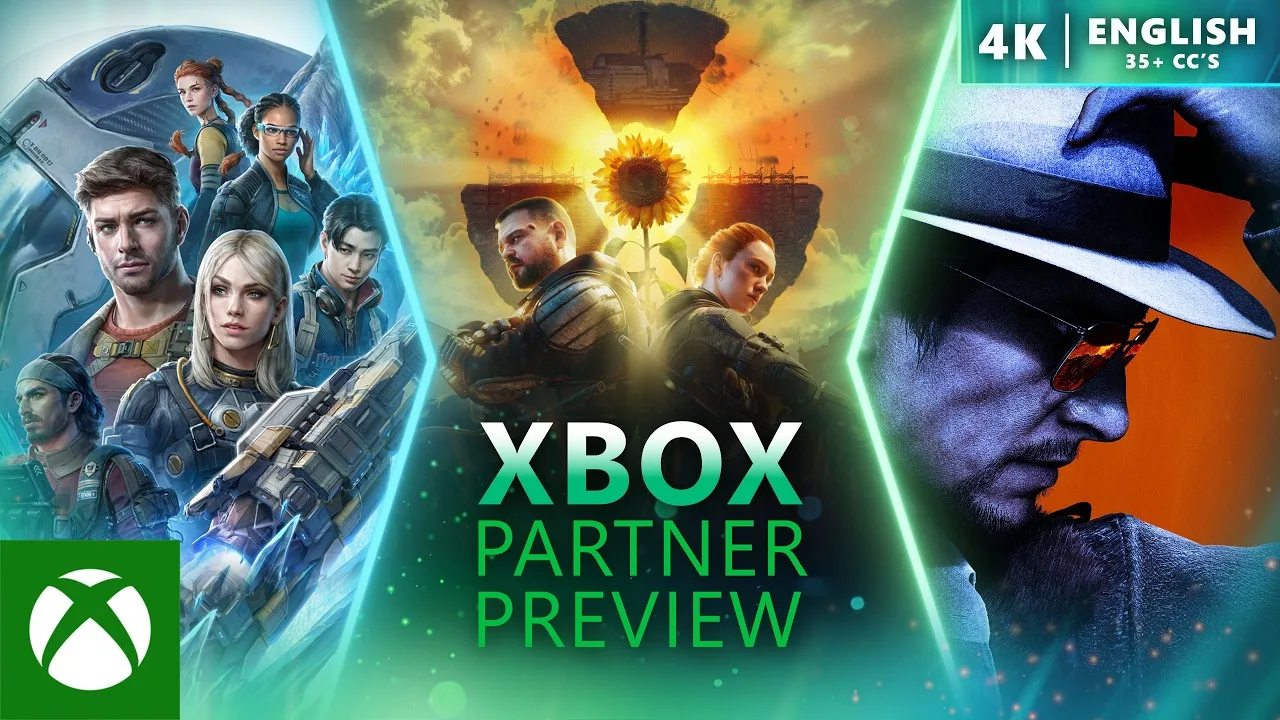 Xbox Partner Preview game art collage.