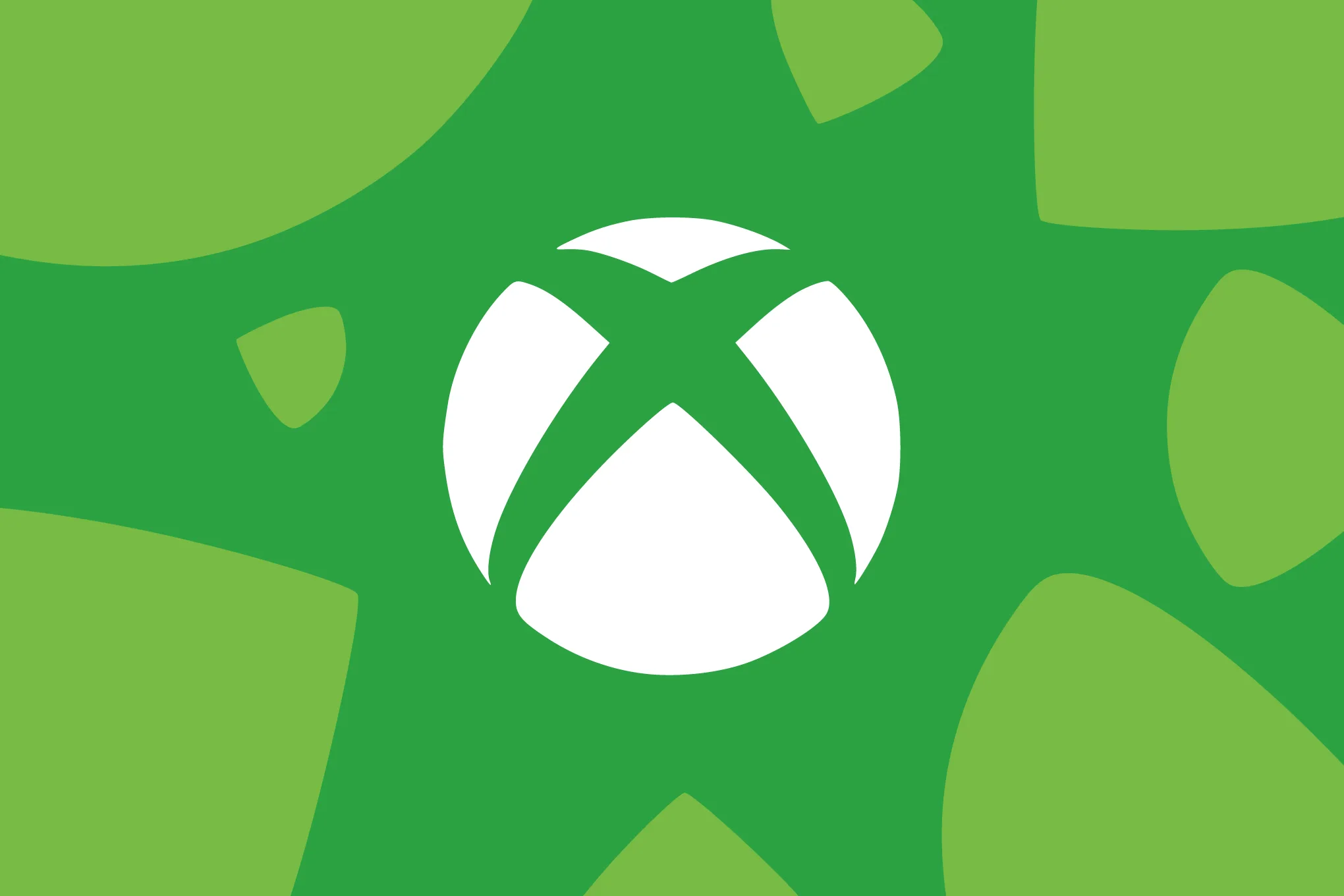 Xbox logo on a green background.