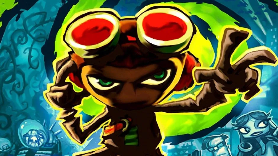 Close-up of Raz from Psychonauts. Double Fine unionizes.