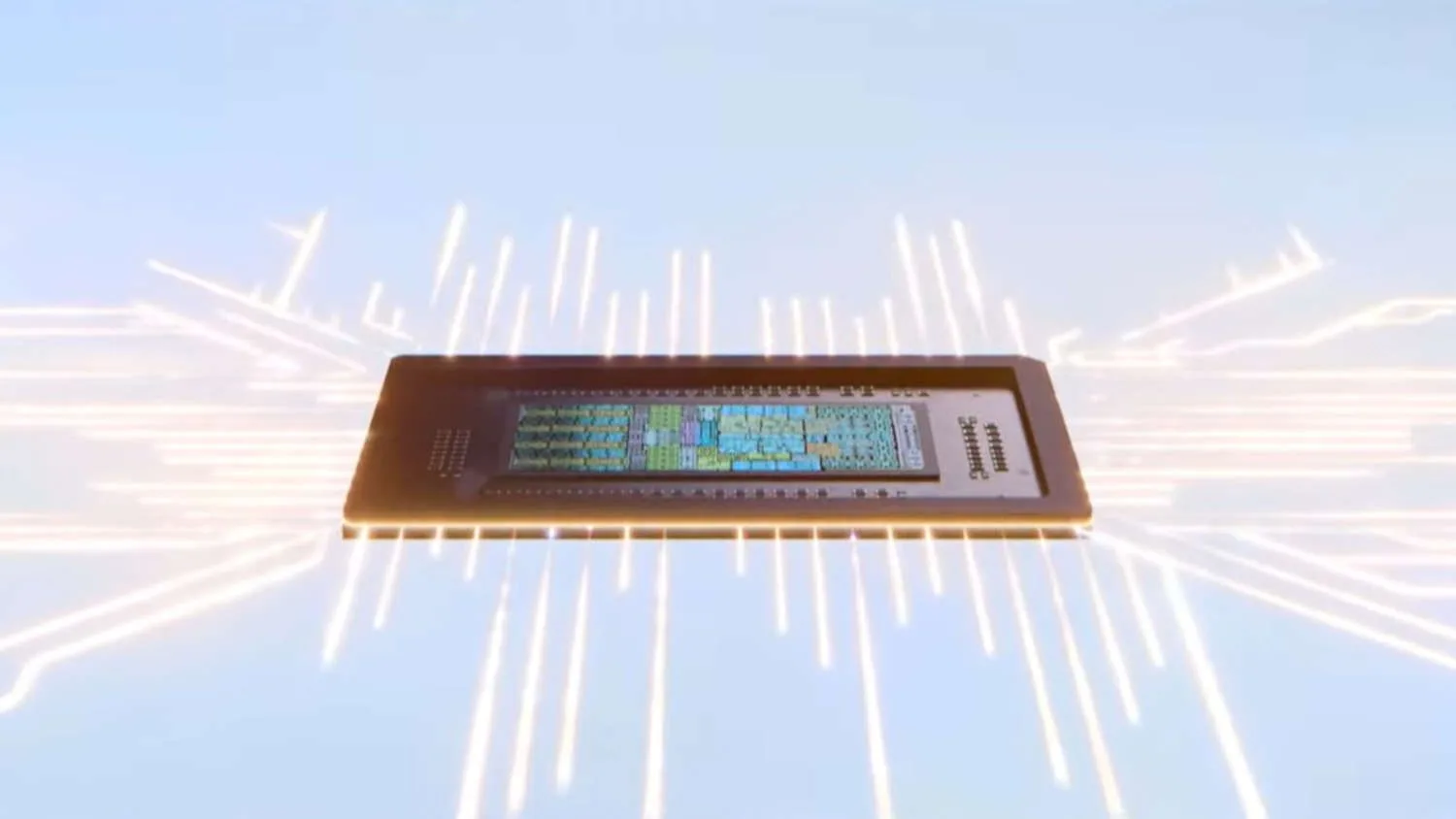 Nvidia RTX Spark chip close-up.