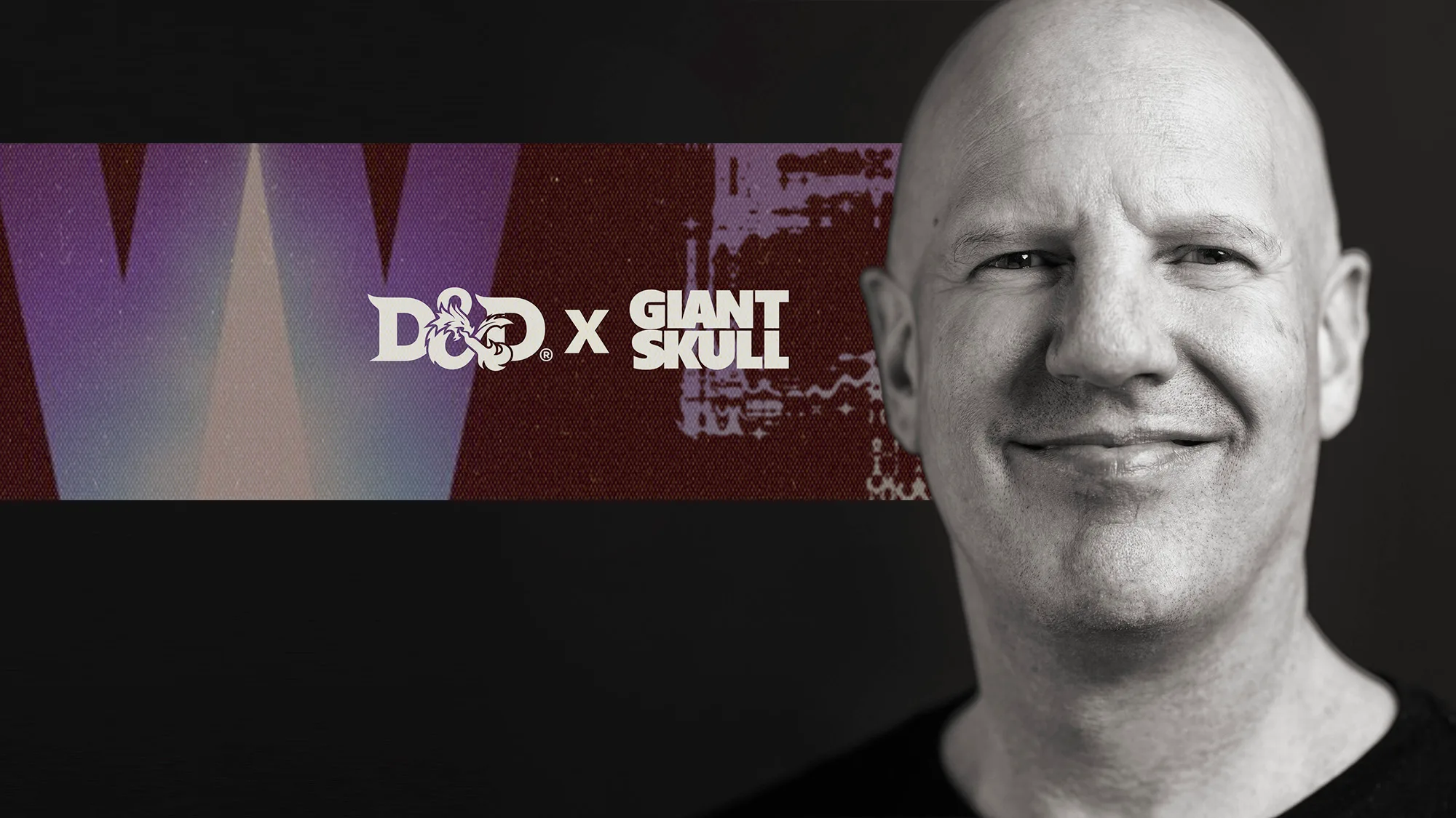 Stig Asmussen and a "D&amp;D x Giant Skull" logo.