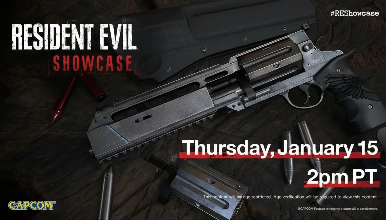 Resident Evil Requiem Showcase: When to Watch and What to Expect