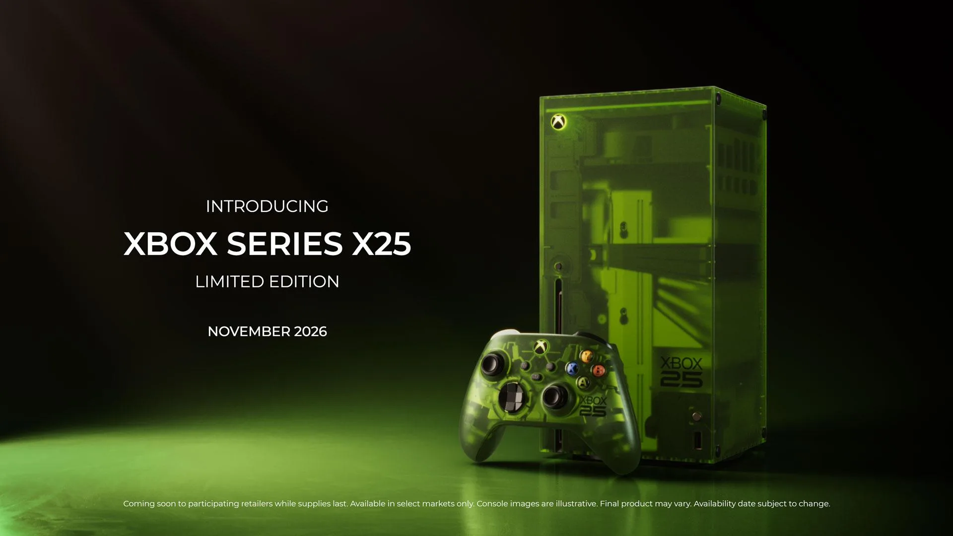 Xbox Series X25 Limited Edition: Microsoft’s Translucent Green Console Marks 25 Years of Gaming Nostalgia