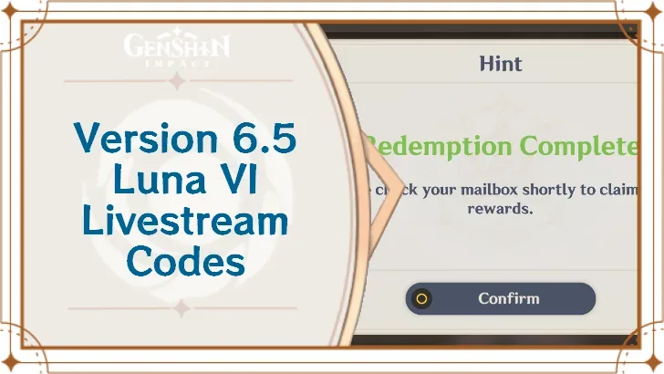 Genshin Impact 6.5 Livestream: What to Expect from the Luna VI Update