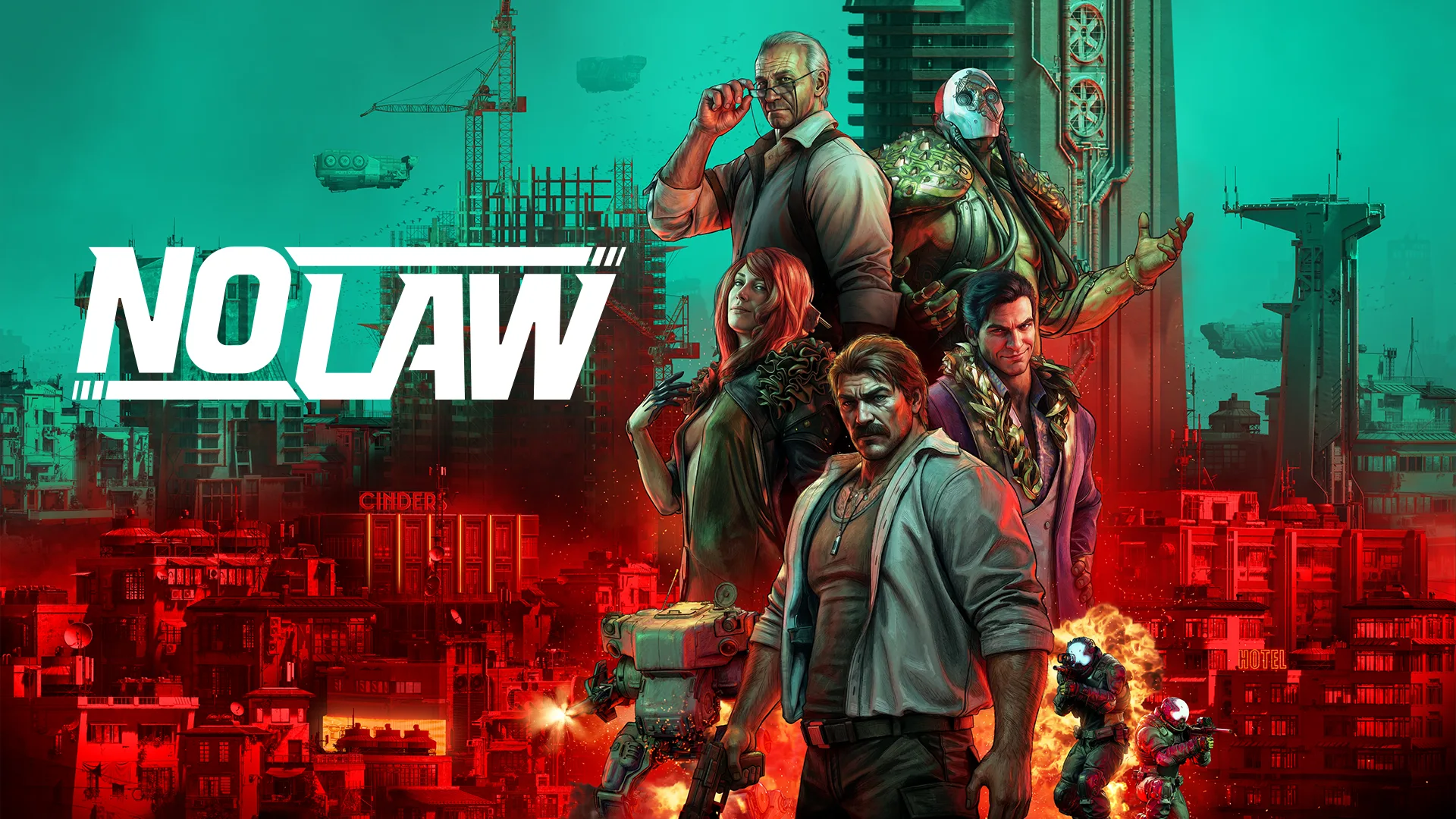 No Law key art