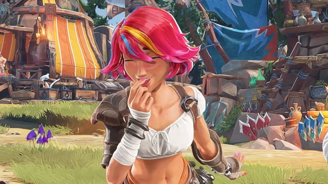 Horizon Hunters Gathering character close-up. Check out the beta this weekend!