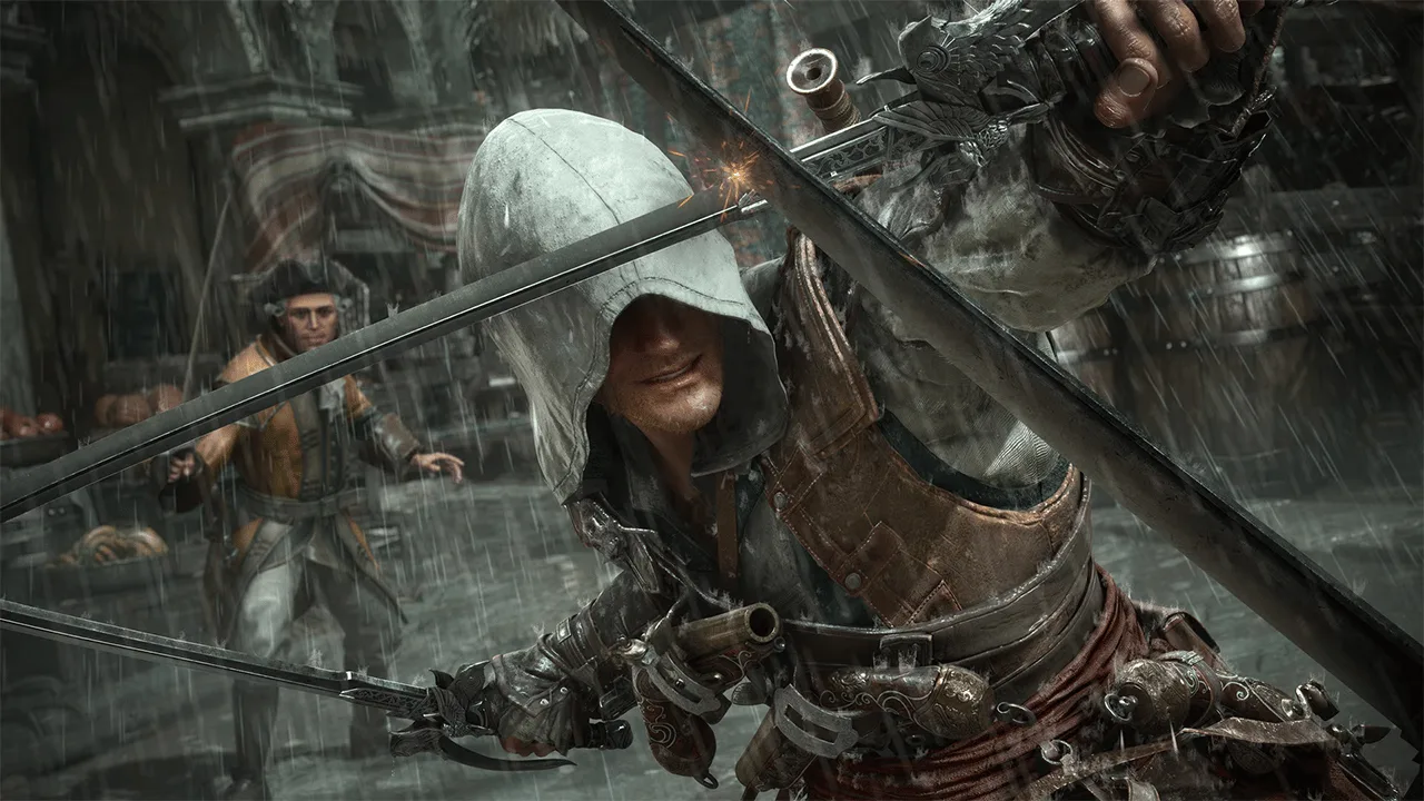 Key artwork for Assassin's Creed Black Flag Resynced