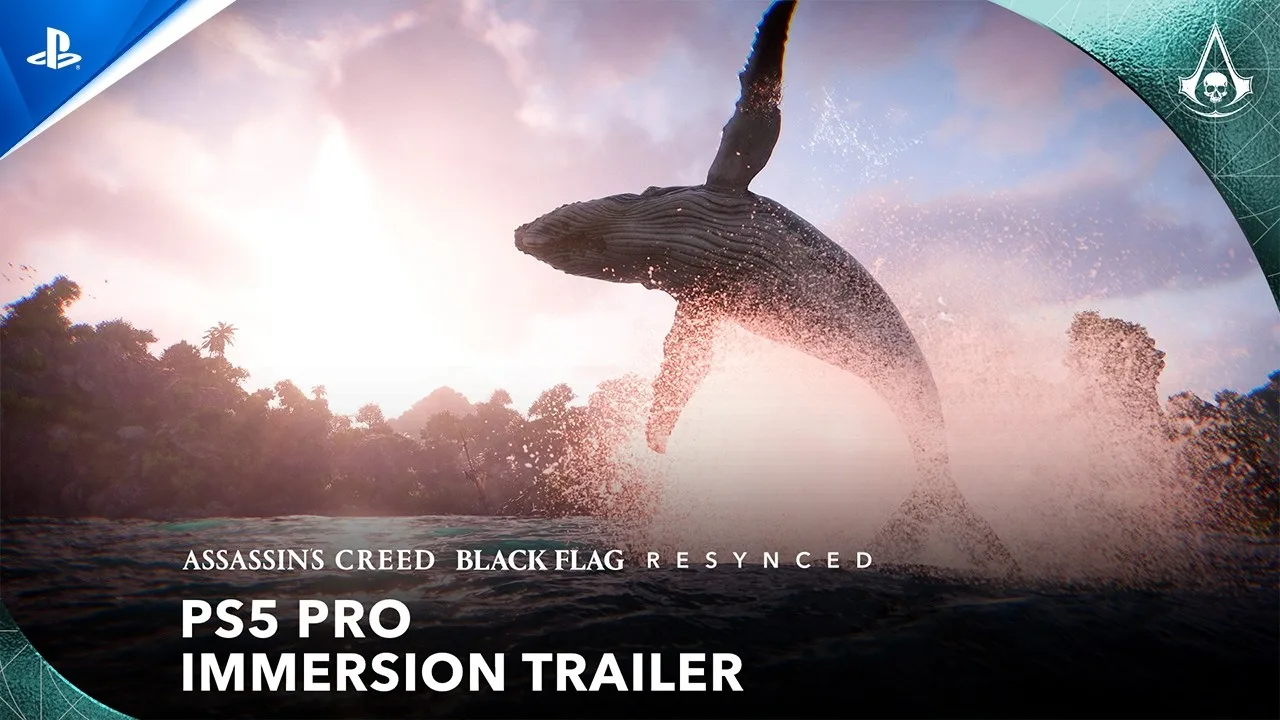 Assassin's Creed Black Flag Resynced PS5 Pro Trailer: A Lesson in Why YouTube Compression Ruins Visual Showcases