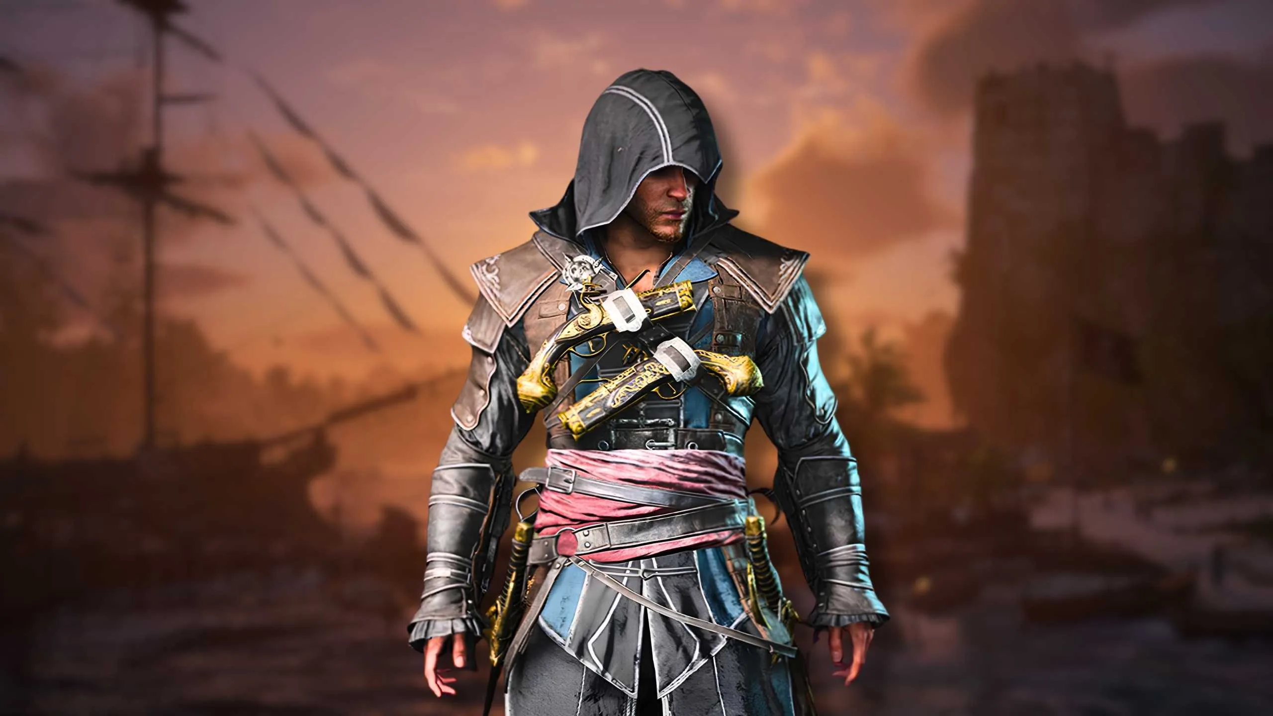 How to Get Shade and Shadow Robes Outfit AC Black Flag Resynced