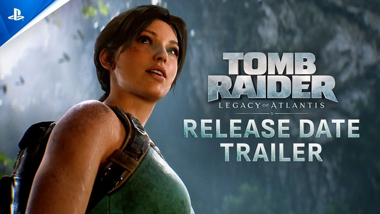 Tomb Raider: Legacy of Atlantis - Release Date Trailer | PS5 Games - YouTube