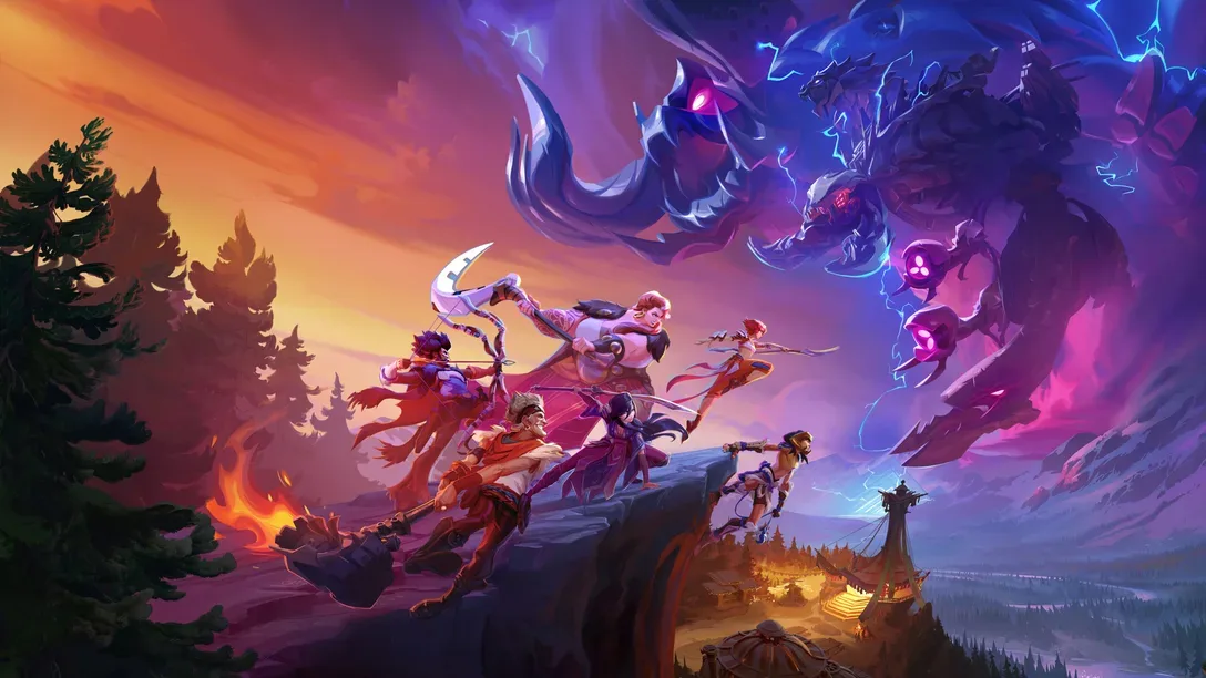 Horizon Hunters Gathering: Hunters face a massive machine in a co-op battle.