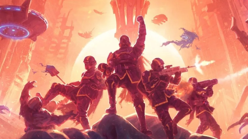 Helldivers soldiers on Super Earth.