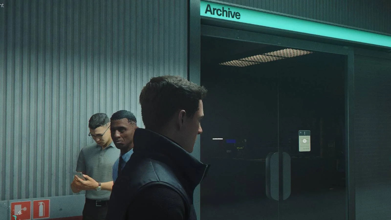 007 First Light: Bond outside the Archive. Chapter 16 location.