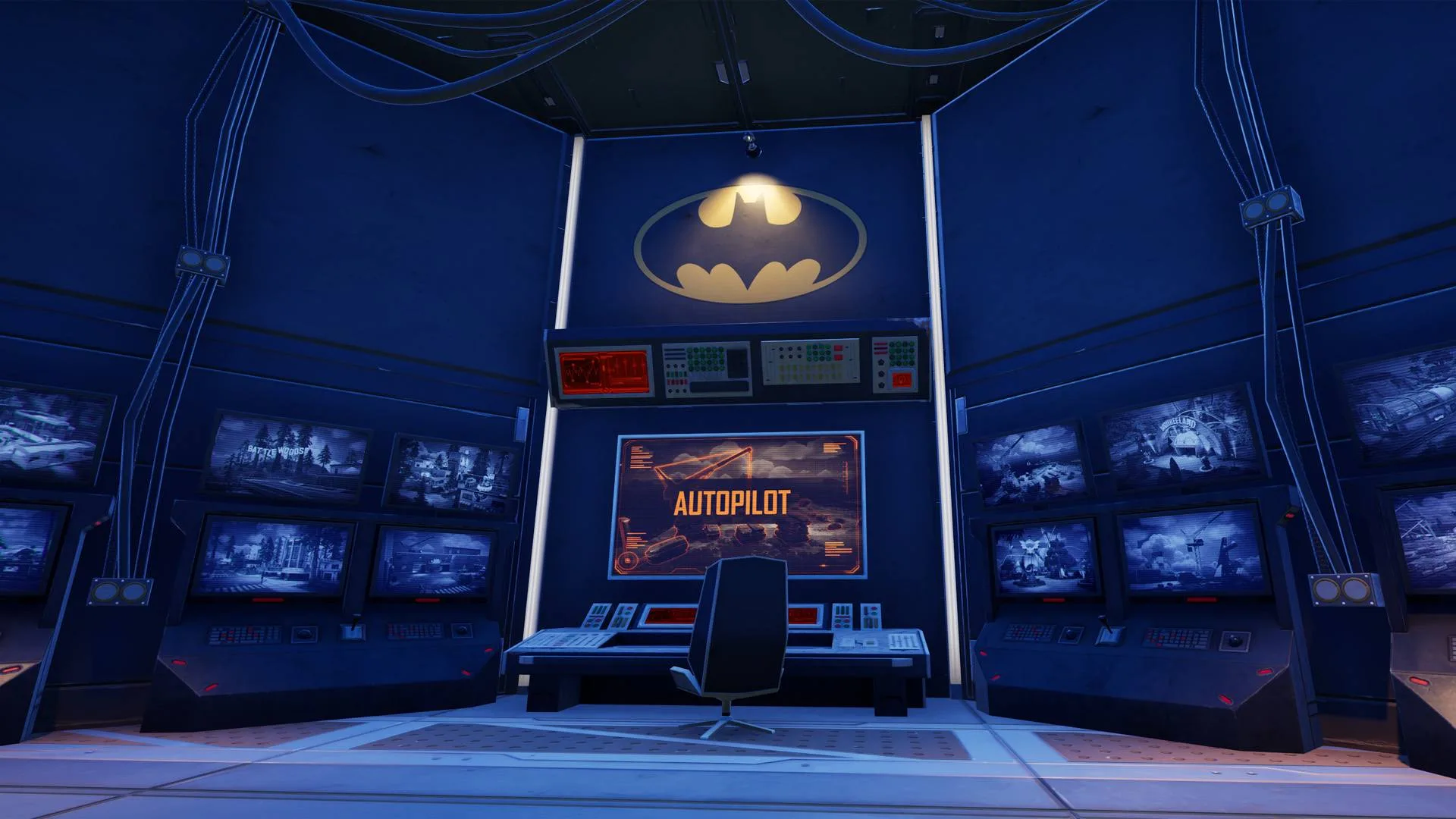 The Batcomputer as found in Fortnite Chapter 7 Season 3.