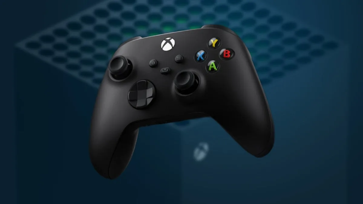 Xbox Series X controller. The future of Xbox gaming is uncertain after leadership changes.