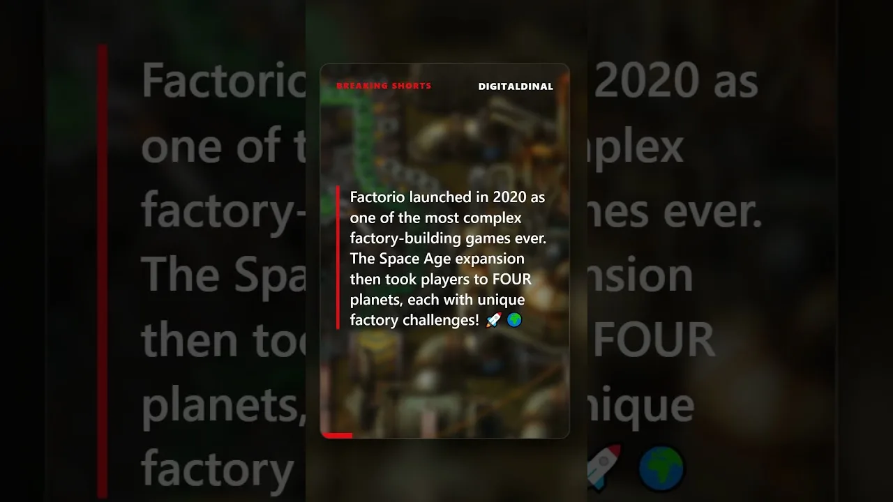 Factorio 2.1 Is Now Stable: Wube Software Ends 14 Years of Major Updates on Its Own Terms