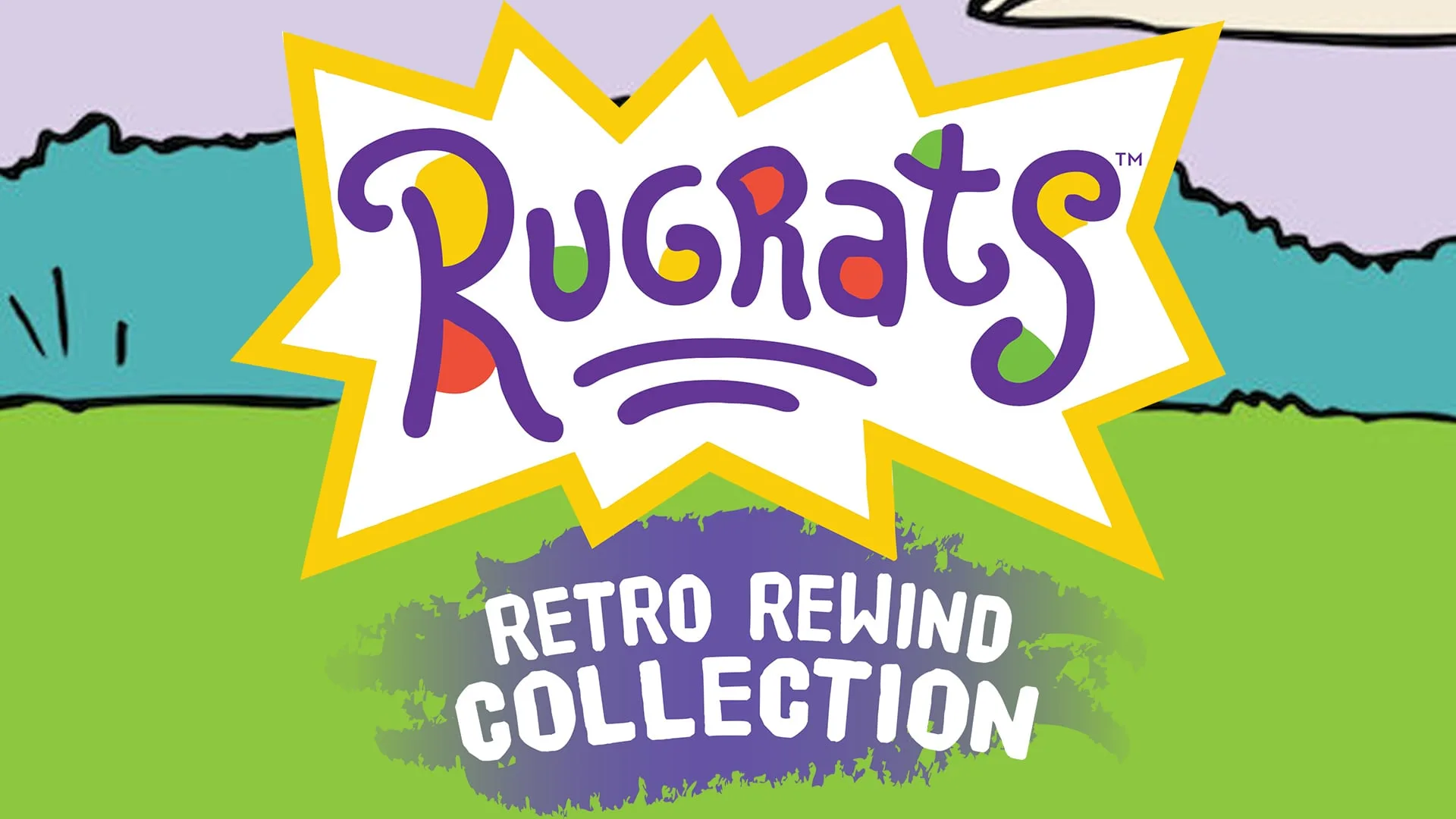 Rugrats Retro Rewind Collection logo.