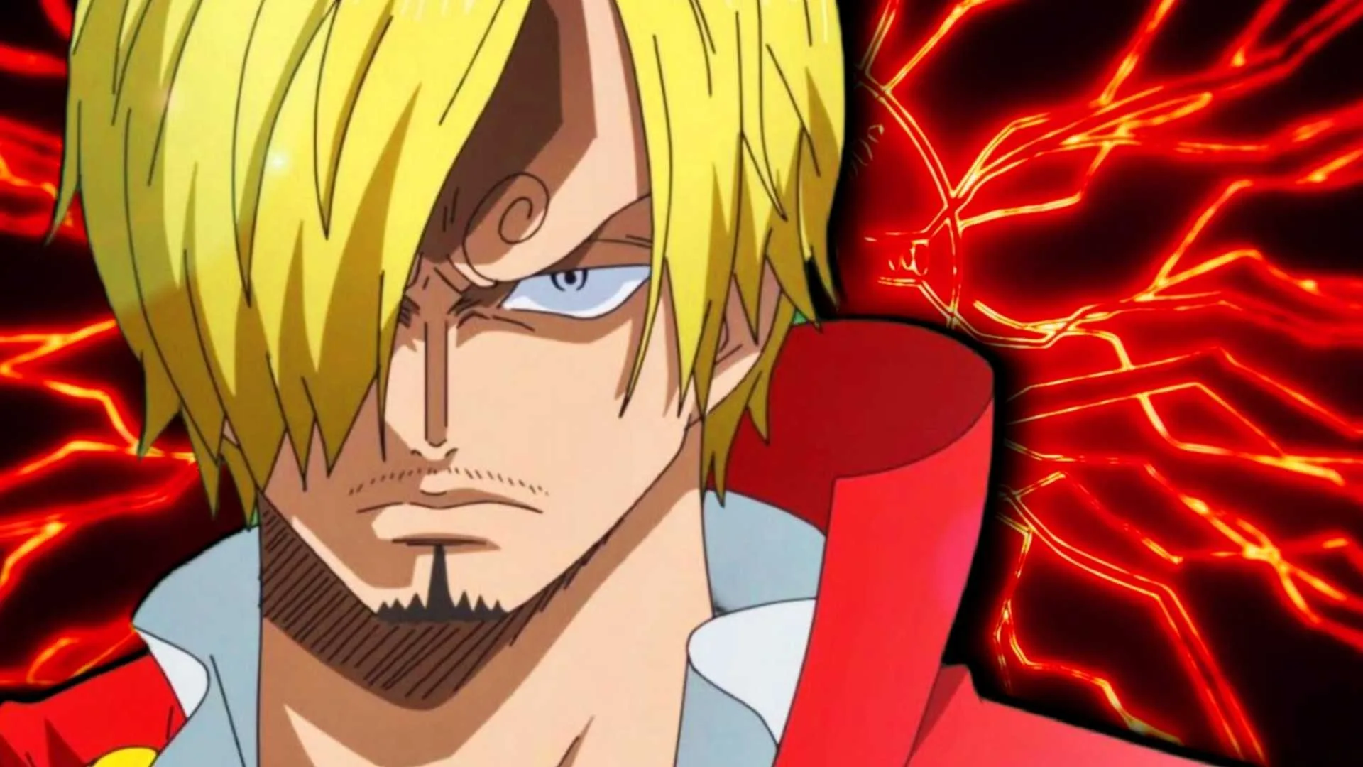 Image of Sanji using Conqueror's Haki in One Piece