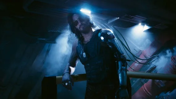 Johnny Silverhand in Cyberpunk 2077, which is one of the games predicted to be getting a Switch 2 port.