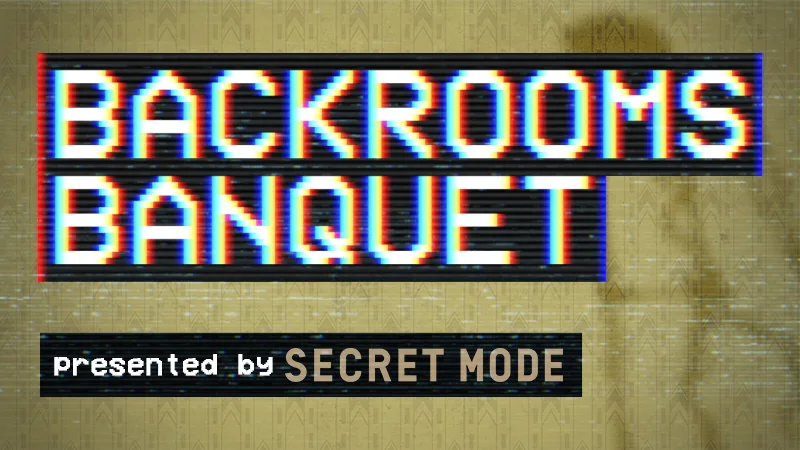 Backrooms Banquet Steam sale graphic.