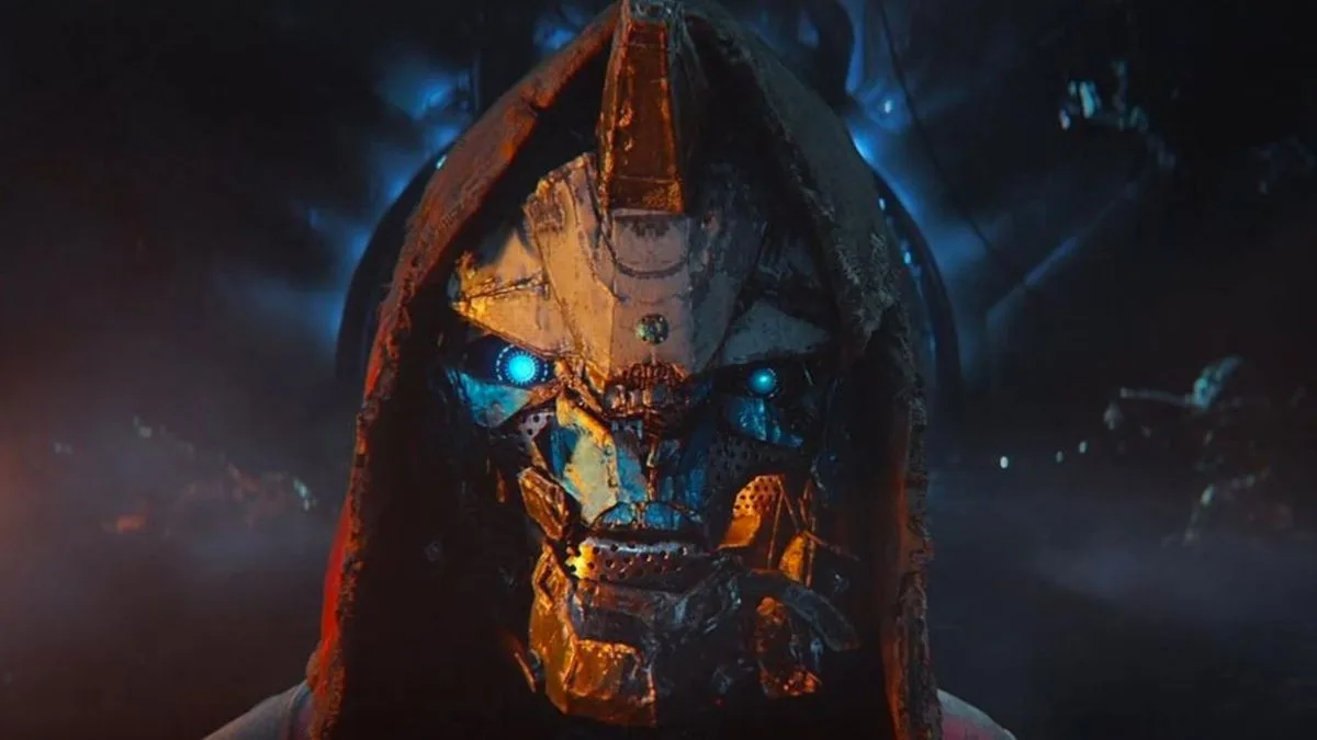 Picture of dead Cayde 6 from Destiny 2.