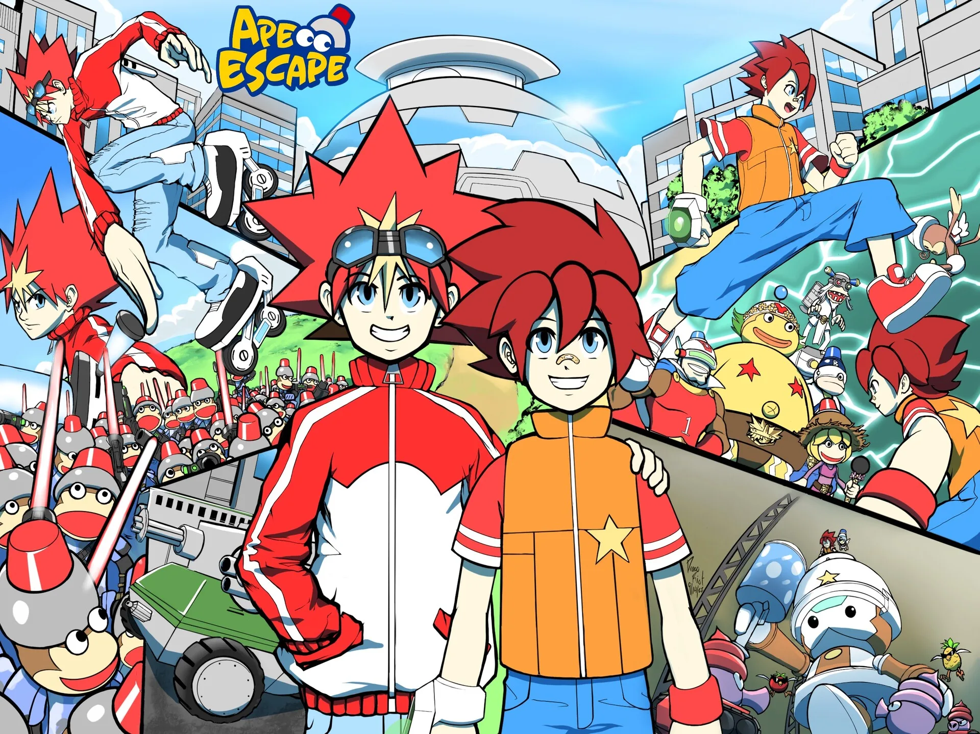 Ape Escape Reportedly Returning: Sonic Mania Team Reportedly Developing New Entry