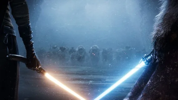 Star Wars Eclipse - two Jedi face the Nihil